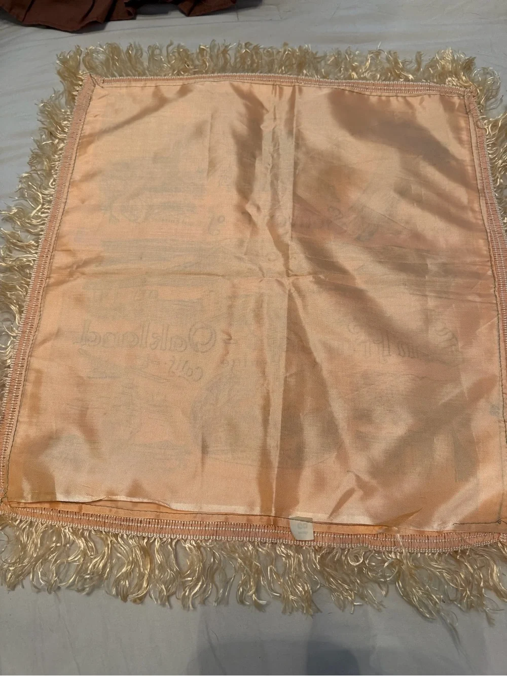 San Francisco - Oakland Souvenir Decorative Silk Pillow Cover
